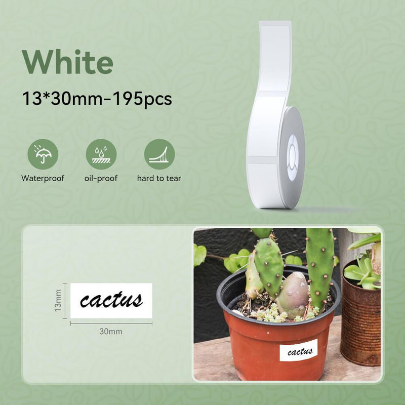 NIIMBOT N1 Pure Color Label Stickers, Durable PET Material, No Fading-24