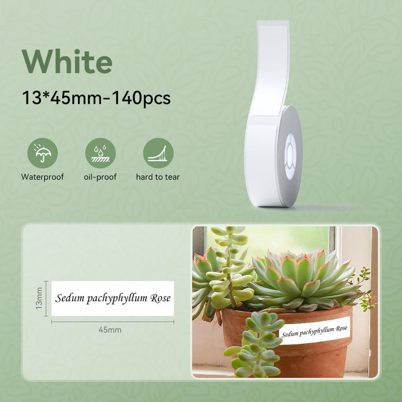 NIIMBOT N1 Pure Color Label Stickers, Durable PET Material, No Fading-25