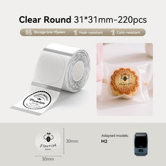 NIIMBOT Thermal Transfer Label Printer Labels for M2, M3-44