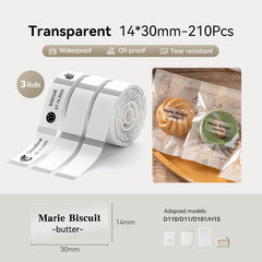 NIIMBOT Label Tape Set for D11, D110, D101-24