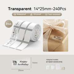 NIIMBOT Label Tape Set for D11, D110, D101-23