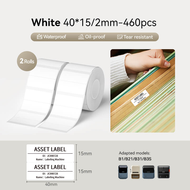 NIIMBOT Label Tape Set for B21, B1, B3S, K3-24