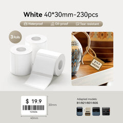 NIIMBOT Label Tape Set for B21, B1, B3S, K3-17