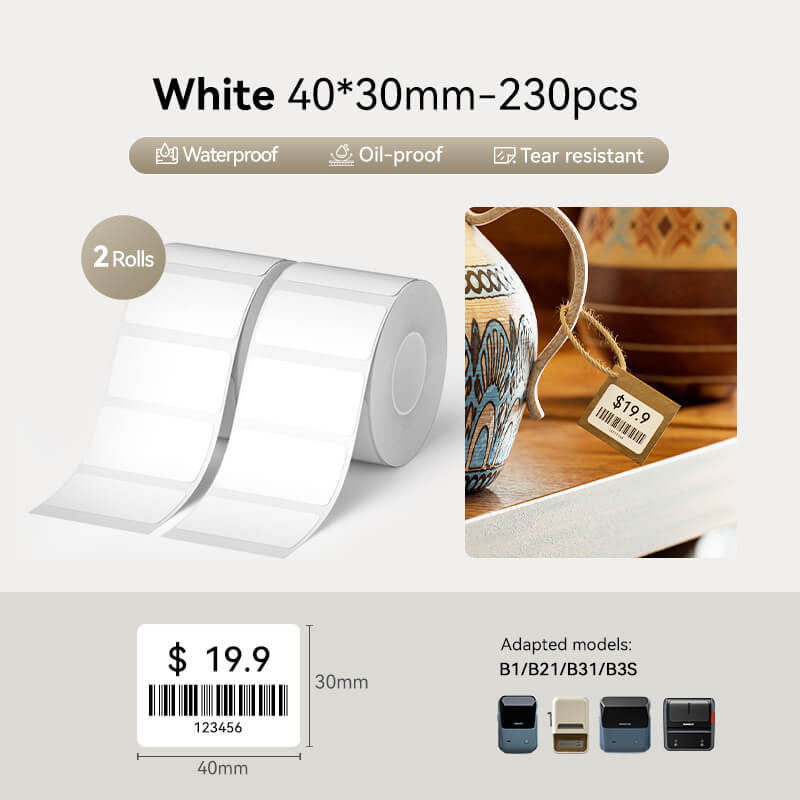 NIIMBOT Label Tape Set for B21, B1, B3S, K3-23
