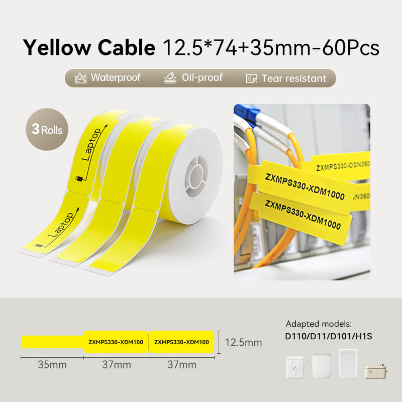 NIIMBOT Label Tape Set for D11, D110, D101-26
