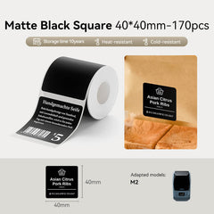 NIIMBOT Thermal Transfer Label Printer Labels for M2, M3-17