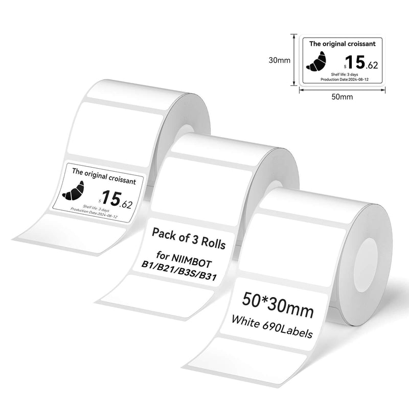 NIIMBOT Label Tape Set for B21, B1, B3S, K3-1