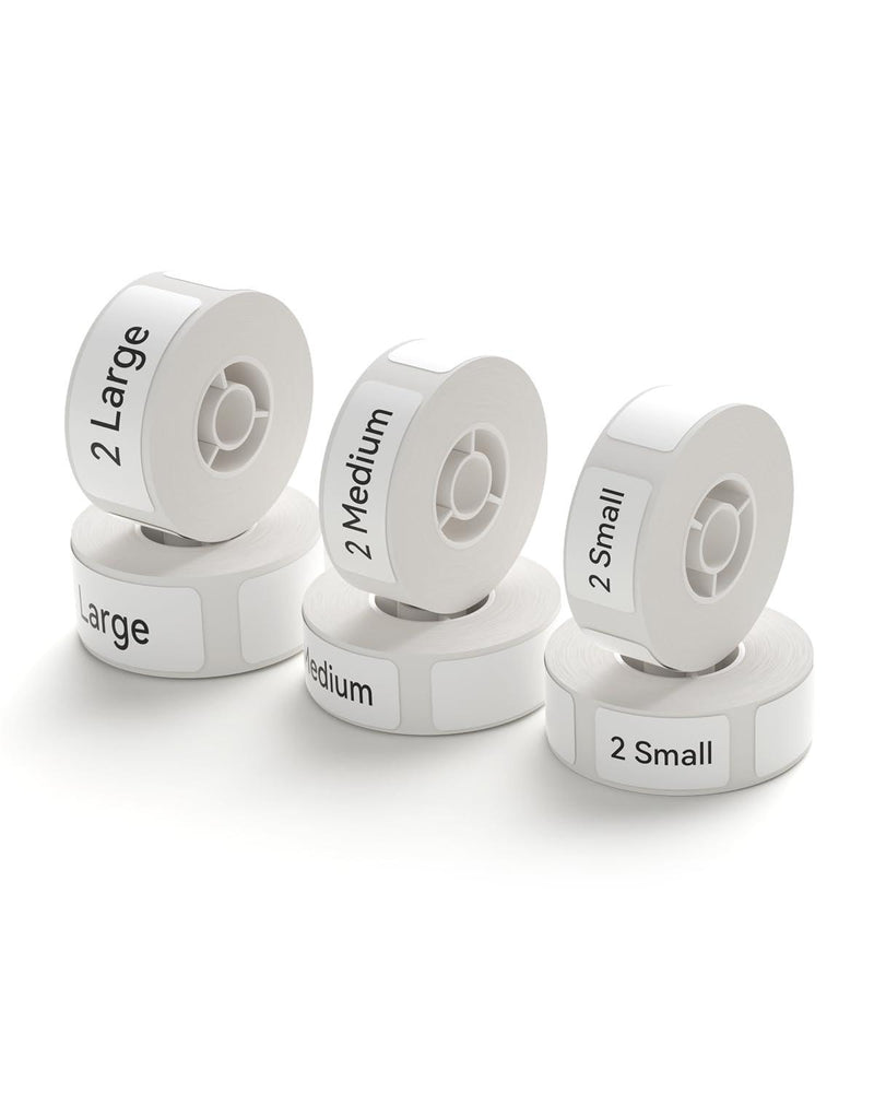 NIIMBOT White Label Tape Set