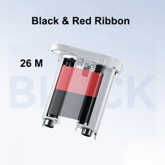 NIIMBOT Compatible Labeling M3 black&red Ribbon