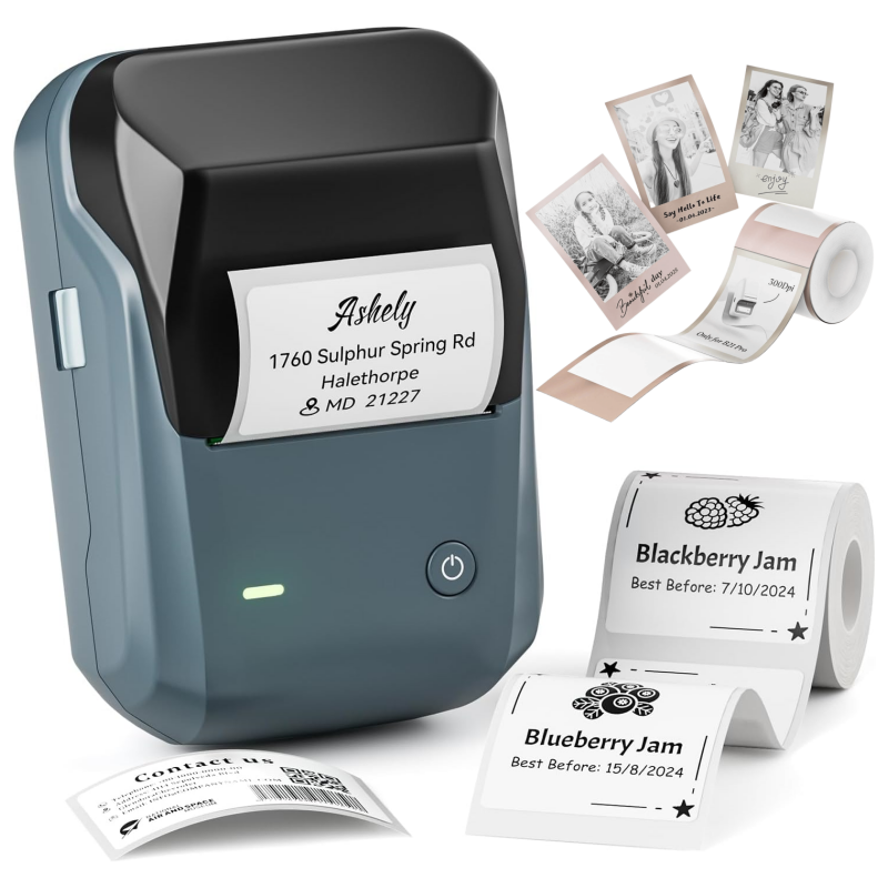 NIIMBOT B1 Pro Label Maker, 300DPI HD Label Printer, Ideal for Notes, Photos, Study and Work-1