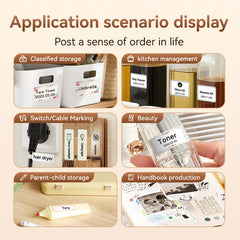 NIIMBOT B2 Label Maker, Thermal Label Printer, Portable Inkless Label Maker