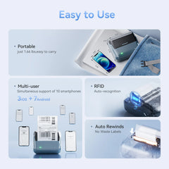 NIIMBOT B4 Inkless Thermal Label Maker for Shipping Label, Idea for bussiness&offices-6