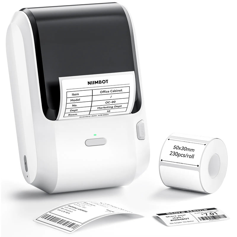 NIIMBOT M3 Label Maker Machine with Tape, 3'' Bluetooth Thermal Transfer Sticker Printer-1
