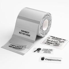 NIIMBOT Clear Label Tape for B21, B1, B3S, K3-1