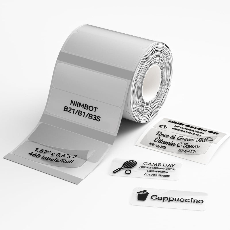 NIIMBOT Clear Label Tape for B21, B1, B3S, K3-1