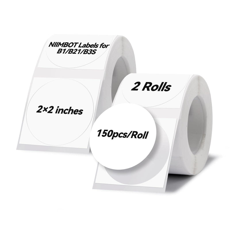 NIIMBOT Round Label Tape for B21, B1, B3S, K3-21