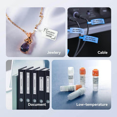 NIIMBOT Thermal Transfer Label Printer Labels for M2, M3-3