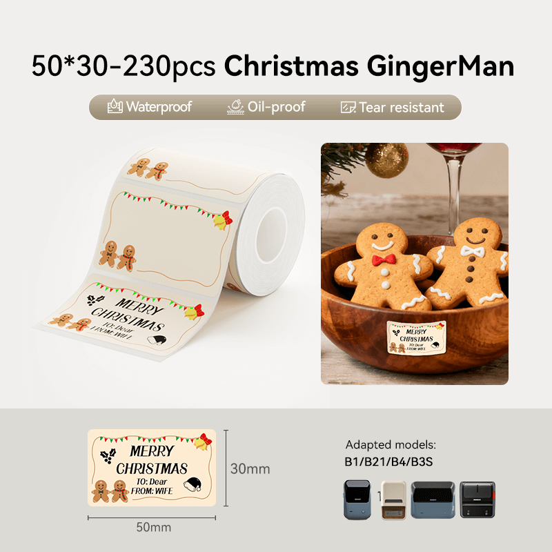 NIIMBOT Seasonal Label for B21, B1, B3S, K3-13