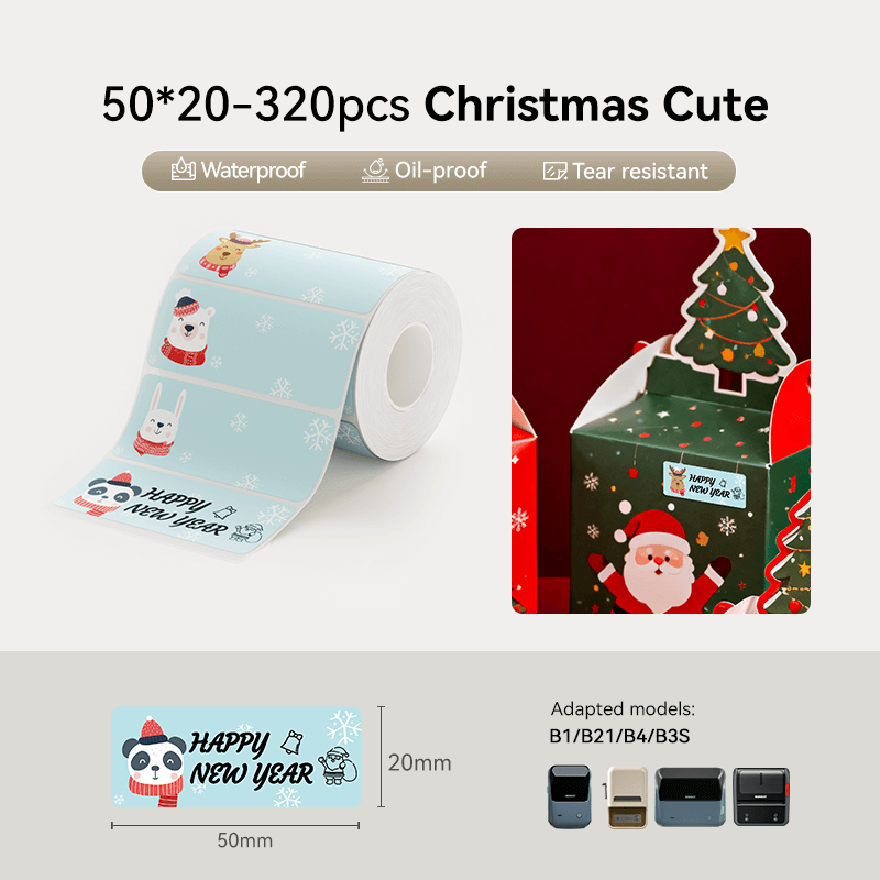 NIIMBOT Seasonal Label for B21, B1, B3S, K3-12