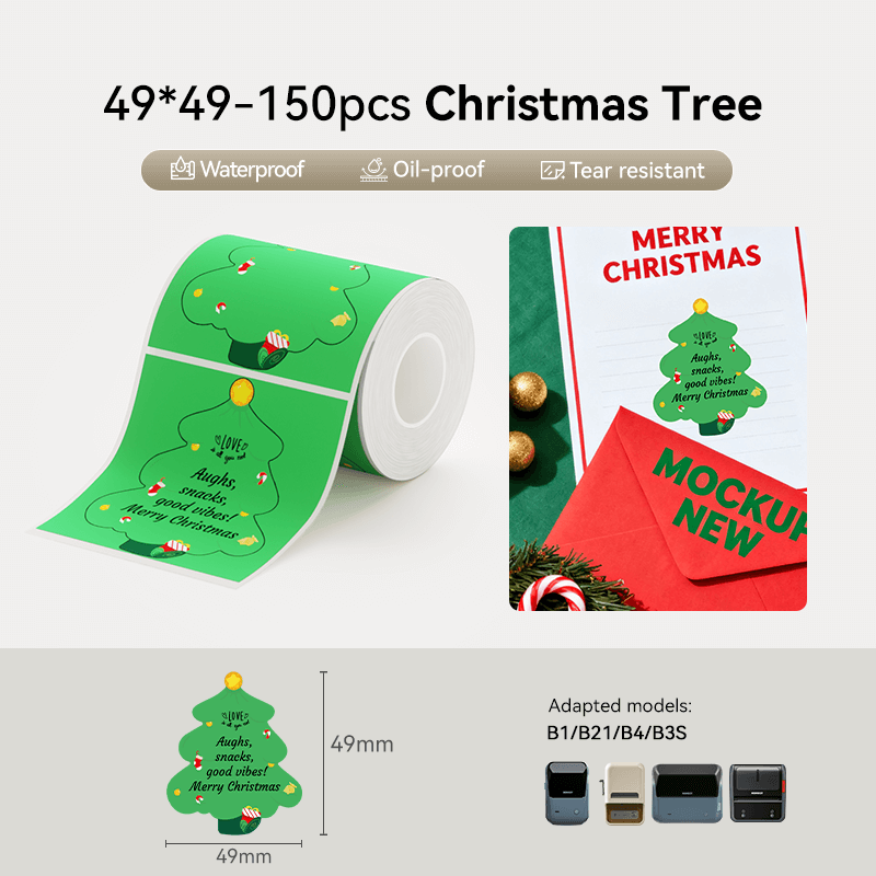 NIIMBOT Seasonal Label for B21, B1, B3S, K3-14