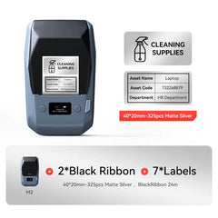 NIIMBOT M2 Label Maker with Tape 2Inch Thermal Transfer Support Color Ribbon Printing Bluetooth Sticker Printer-25