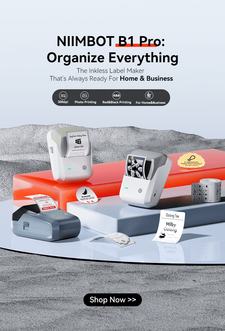 Niimbot Official UK | Label Printers & Smart Office Supplies ...
