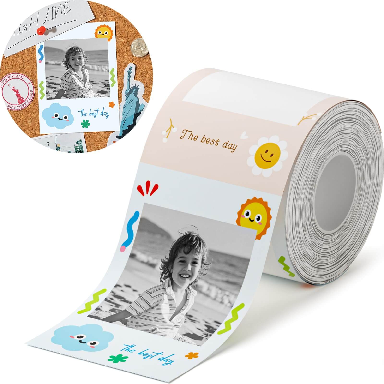 NIIMBOT Photo Papers or Red&Black Labels Only for B21 Pro/B1 Pro-18