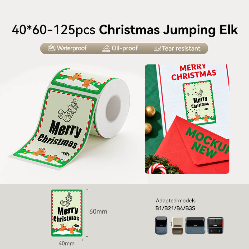 NIIMBOT Seasonal Label for B21, B1, B3S, K3-9