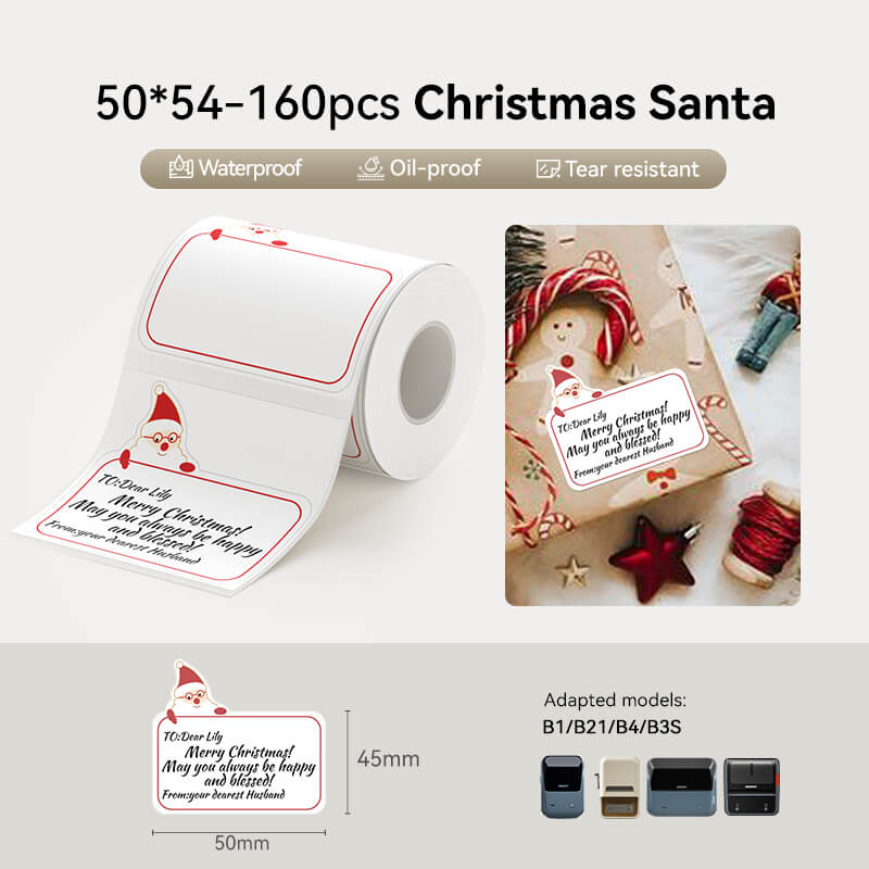 NIIMBOT Seasonal Label for B21, B1, B3S, K3-7