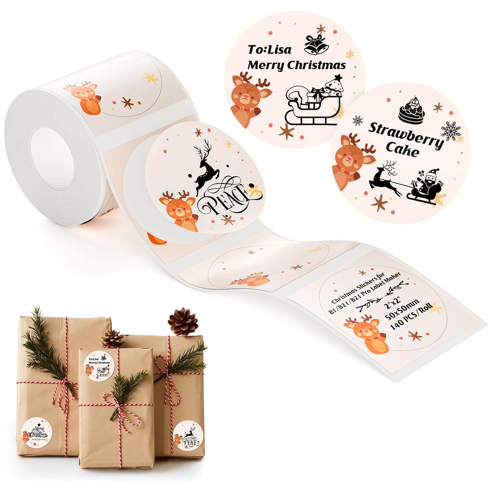 NIIMBOT Seasonal Label for B21, B1, B3S, K3-2