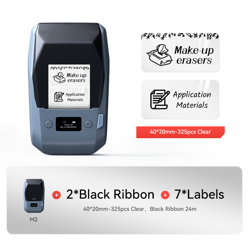 NIIMBOT M2 Smart Color Label Printer | Professional Wireless Thermal Transfer Label Maker-51
