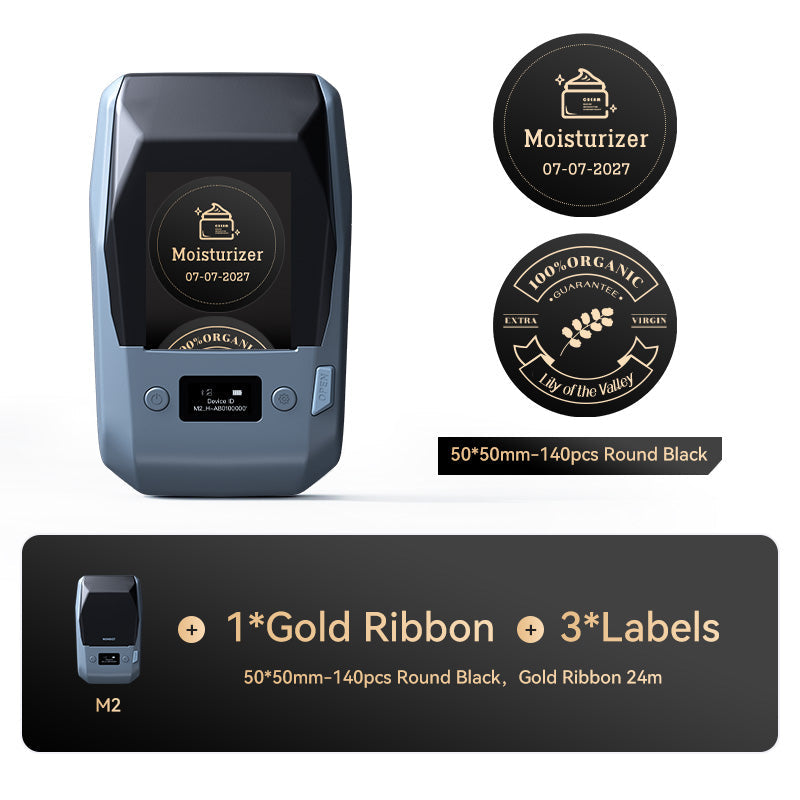 NIIMBOT M2 Smart Color Label Printer | Professional Wireless Thermal Transfer Label Maker-18