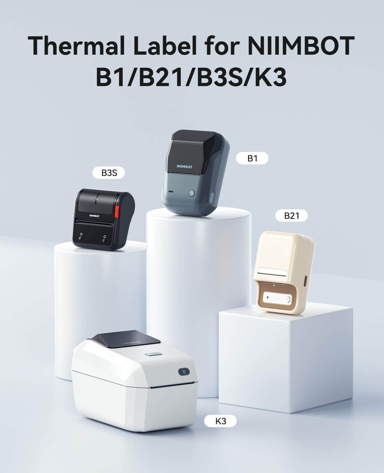 NIIMBOT White Label for B21, B1, B3S, K3-8
